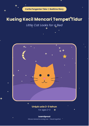 Kucing Kecil Mencari Tempat Tidur