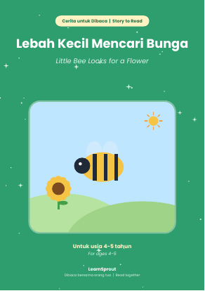 Lebah Kecil Mencari Bunga